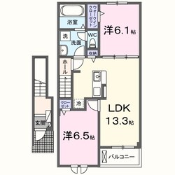 セレスタの物件間取画像